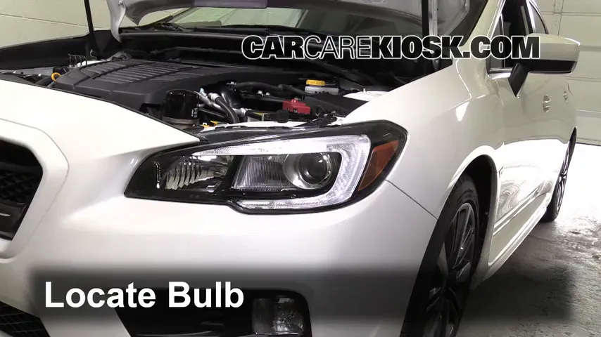 2015 Subaru WRX Limited 2.0L 4 Cyl. Turbo Luces Faro delantero (reemplazar foco)